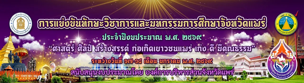 แบนเนอร์การแข่งขัน