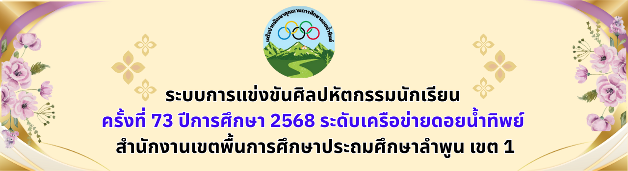 แบนเนอร์การแข่งขัน